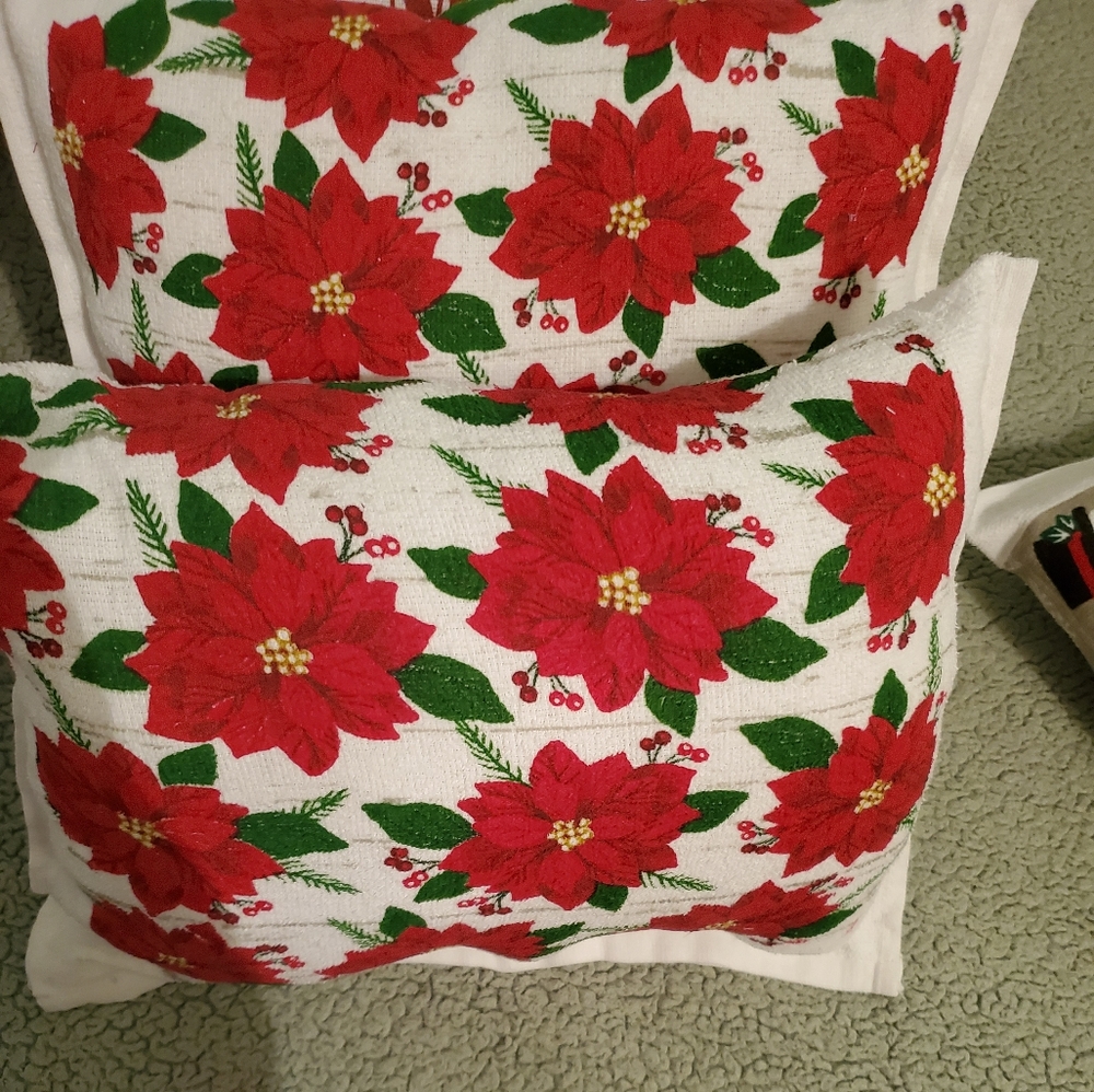 💥FALL SALE💥Handmade Terry cloth holiday pillows